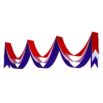 三連ペナント 赤/白/紺