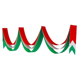 三連ペナント 赤/白/緑