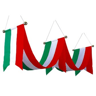 ウェーブペナント（大）（グリーン） GR(グリーン)