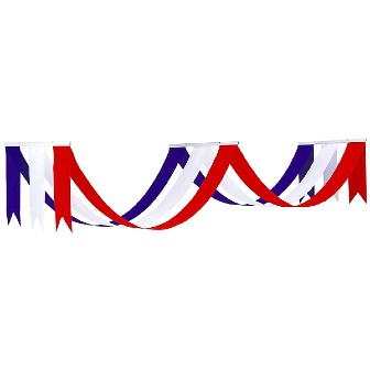 ニ連ペナント 赤/白/紺