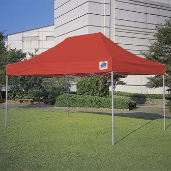 ［大型送料］イージーアップテントデラックス45 スチール［レッド］