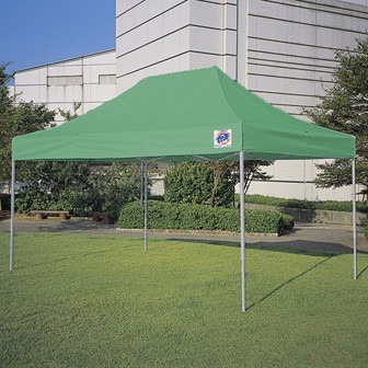 ［大型送料］イージーアップテントデラックス45 アルミ［グリーン］ GR(グリーン)
