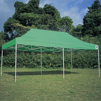［大型送料］イージーアップテントデラックス60 スチール［グリーン］ GR(グリーン)
