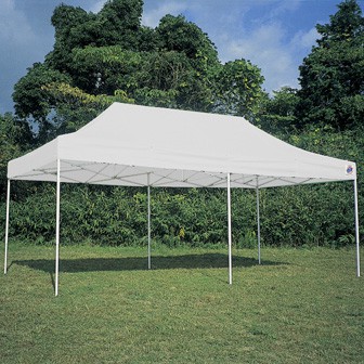 ［大型送料］イージーアップテントデラックス60 スチール［ホワイト］