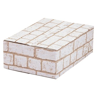 ダミーブロック白レンガ 中 季節装飾 販促物 販促通販の Pop Gallery ポップギャラリー