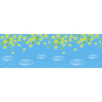 ビニール幕 涼味（楓）（25M巻）