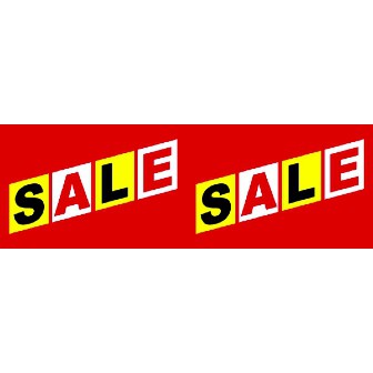 ビニール幕 SALE(赤)