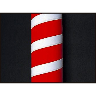 ビニール紅白テープ