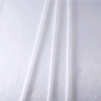 サテン生地 ホワイト（2M） W(ホワイト)