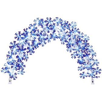 スノーアーチクリップ（ブルー）