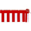 紅白幕（綿） 90cmX2間（紅白ロープ付）