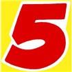数字シール 「5」