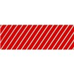 ビニール幕 ストライプ（赤）