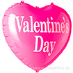 ハート型ビニール風船 バレンタイン