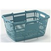 お買物カゴ（ブルーグリーン）