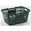 お買物カゴ（ダークグリーン）