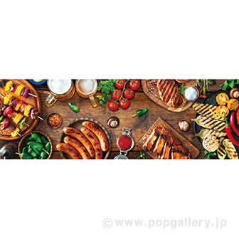 イメージポスター バーベキュー（写真）