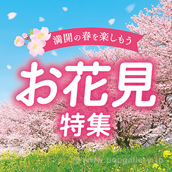 テーマポスター お花見特集