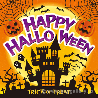 テーマポスター ハロウィン（両面色替）