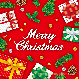 テーマポスター MerryChristmas（両面別）