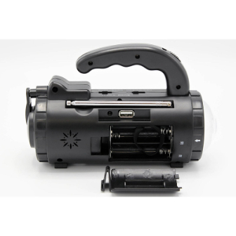 手回し充電ラジオライト（乾電池/充電池型）