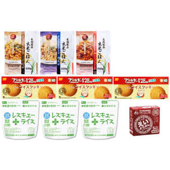 アレルギー28品目不使用非常食セットC