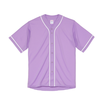 4．1オンス ドライアスレッチックベースボールシャツ（ラベンダー/ホワイト） ＸＸL (XXL)