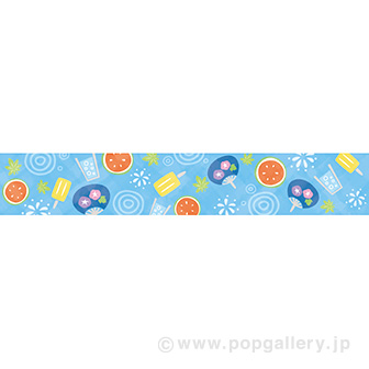 ラウンドシートS 夏イメージ（味覚）