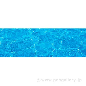 ラウンドシート 水面(写真)