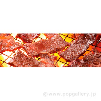 ラウンドシート 焼肉(写真)