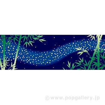 ラウンドシート 七夕