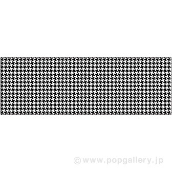 ラウンドシート 千鳥格子