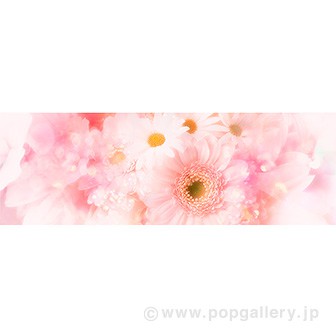 ラウンドシート 春の花（写真）