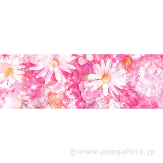 ラウンドシート フラワー（写真）