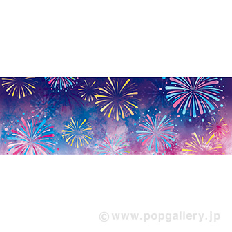 ラウンドシート 花火イメージ