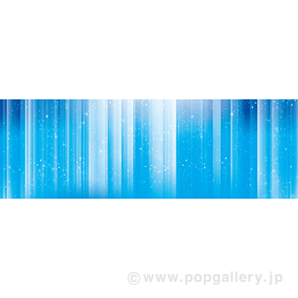 ラウンドシート ブルーグラデーションストライプ 防炎加工なし