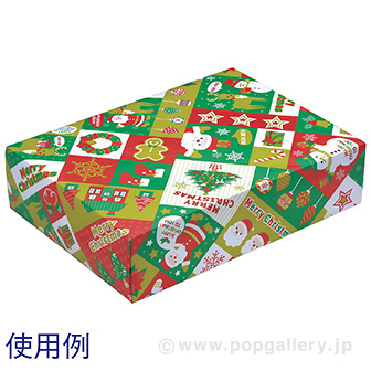 包装紙 パッチワークノエル
