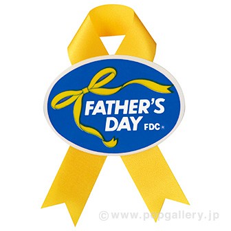 イエローリボン 大 （シール付リボン）