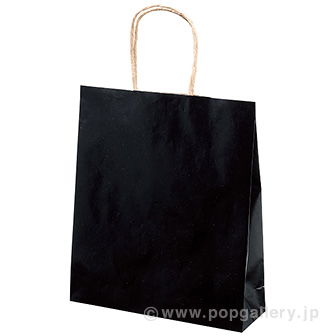 紙手提げ袋 ブラック 小（200枚入）