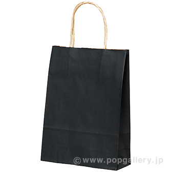紙手提げ袋 ブラック ミニ（300枚入）