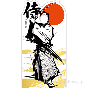 顔出しパネル 侍