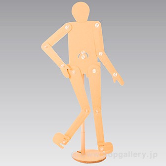 段ボールマネキン（メンズ：全身）