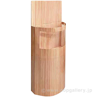 半円投げ込み什器