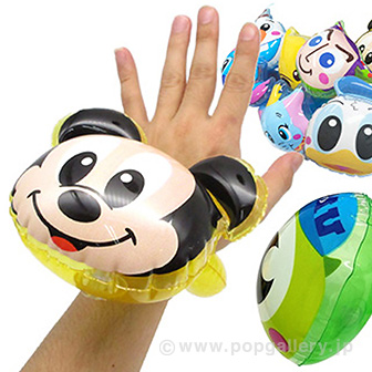 ディズニー顔柄ダイカットアームリング