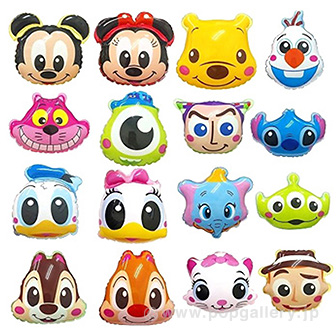 ディズニー顔柄ダイカットアームリング