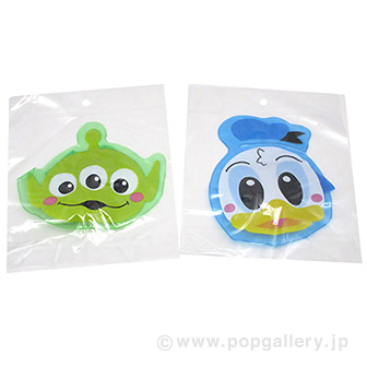 ディズニー顔柄ダイカットアームリング