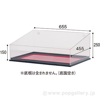 サンプルケーススタンド用アクリルケース