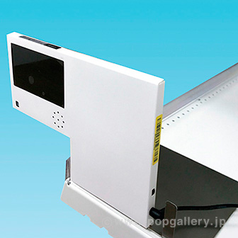 4インチ横型仕切板モニター（両面） IPS液晶