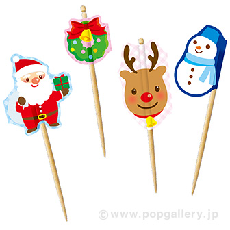 ピックシール クリスマス（30枚）