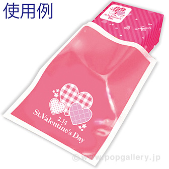 シール St．ValentinesDay チェック（1パック300枚入）